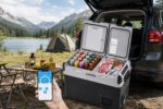 Garvee 53QT Dual Zone Car Refrigerator & Portable Freezer, Compressor Cooler with App Control, -4°F to 68°F Adjustable T