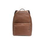 Mochila Cole Haan Belmont Slim P126315 Dark Sequoia Piel para Laptop 13 pulgadas