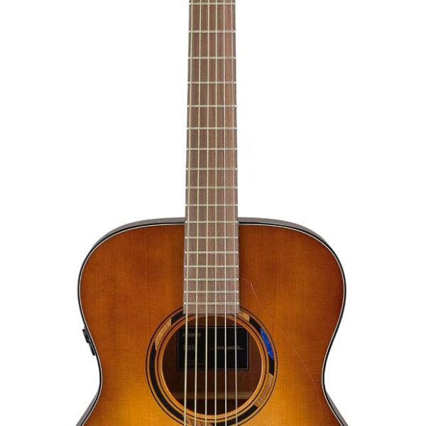 Yamaha TAS1E - Guitarra acústica tanesa con reverberación y coro, cuerpo de concierto, explosión de arena