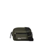Bolso Cruzado Karl Lagerfeld Jeans A3M30247-FNT-1SZ East-West Piel Sintética Verde Pequeño