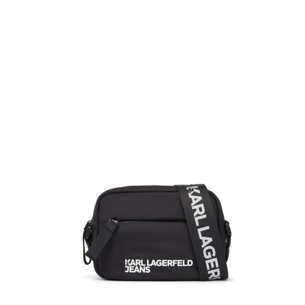Bolso Bandolera Karl Lagerfeld Jeans A3M30352 BLK Nailon Negro