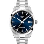 Reloj Tissot Gentleman T1658071104100 Automático Suizo Caja Acero Inoxidable Esfera Azul 38mm