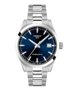 Reloj Tissot Gentleman T1658071104100 Automático Suizo Caja Acero Inoxidable Esfera Azul 38mm