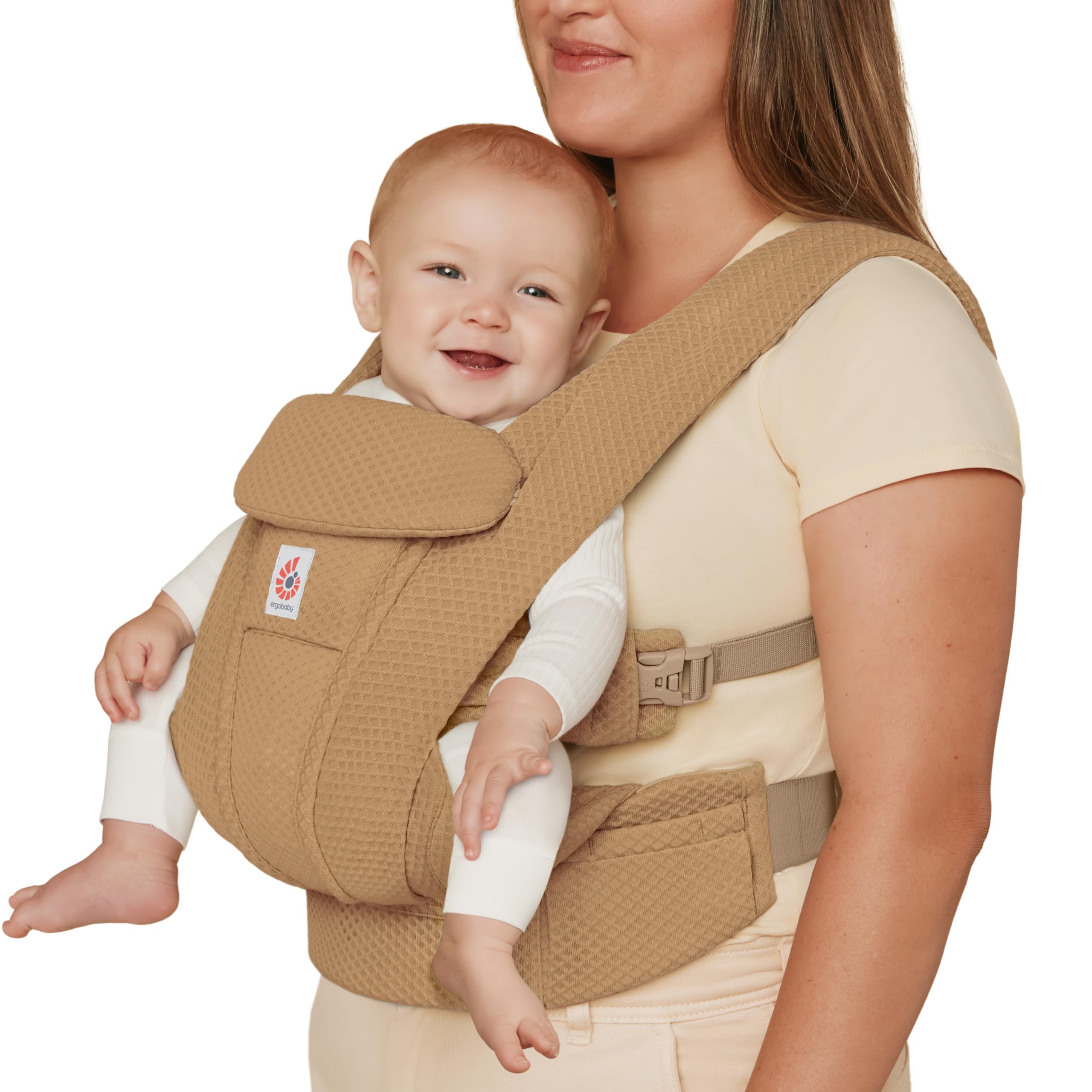 Ergobaby Omni - Portabebés de lujo para recién nacidos a niños pequeños de 0 a 48 meses (7-45 libras), portabebés de mal