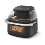 Cuisinart ClearView - Freidora de aire grande de 9 cuartos de galón con ventana ClearView, panel de control digital, 5 f