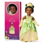 Muñeca American Girl Disney Princesa Tiana 18 Pulgadas Cabello Negro Rizado Ojos Marrones