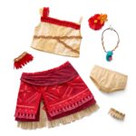 Muñeca American Girl Disney Moana JDF01 18 pulgadas cabello negro rizado ojos marrones