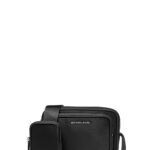 Bolsa para Cámara Michael Kors Brooklyn 33T6LHDC1B-001 Nailon Negro con Herrajes Tono Plateado