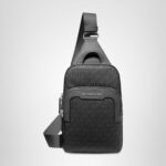 Mochila Michael Kors Hudson 33T6LHDC8B-001 Negro con doble cremallera para hombre