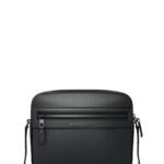 Bolso Cruzado Michael Kors Jet Set Tour 33T6LJSM1X-001 Cuero Negro Herrajes Plateados
