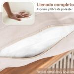 Juego de Muebles de Patio Christopher Knight Home Lorna 328943C 4 Piezas Madera de Acacia Teca Beige