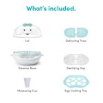 nutribullet Baby BSR-0801N Turbo - Vaporizador de alimentos (4 unidades)