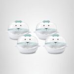 nutribullet Baby BSR-0801N Turbo - Vaporizador de alimentos (4 unidades)