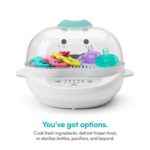 nutribullet Baby BSR-0801N Turbo - Vaporizador de alimentos (4 unidades)