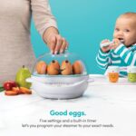nutribullet Baby BSR-0801N Turbo - Vaporizador de alimentos (4 unidades)