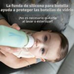 Biberón Dr. Brown's SB44024-WEB Vidrio Anticólico Flujo Lento Nivel 1 4 Onzas Paquete de 16