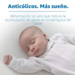 Biberón Dr. Brown's SB44024-WEB Vidrio Anticólico Flujo Lento Nivel 1 4 Onzas Paquete de 16