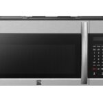Kenmore Microondas de rango - 1000 vatios, ventilador de ventilación de 300 CFM, controles de cocción preestablecidos, b