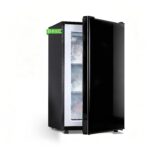 Mini congelador vertical de 3.6 pies cúbicos, congelador compacto de una sola puerta con puerta reversible de acero inox