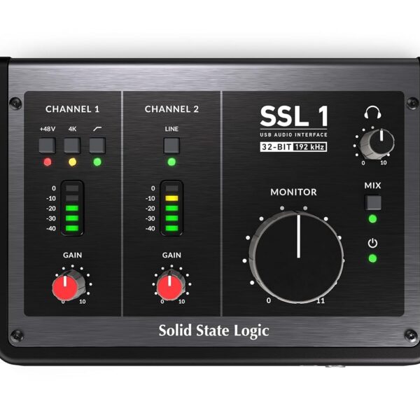 Interfaz de Audio USB Solid State Logic SSL1 2X2 Modelo 729708X2