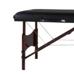 Mesa de Masaje Portátil Master Massage Roma II 10025XS 72 x 30 x 28 Pulgadas Cojín 2.5 Pulgadas Color Negro Madera de Ha