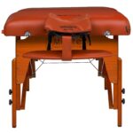 Mesa de Masaje Portátil Master Massage Santana 28600XS con Calefacción Therma Top Color Cinnamon 72 x 31 x 28 Pulgadas C