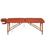 Mesa de Masaje Portátil Master Massage Santana 28600XS con Calefacción Therma Top Color Cinnamon 72 x 31 x 28 Pulgadas C