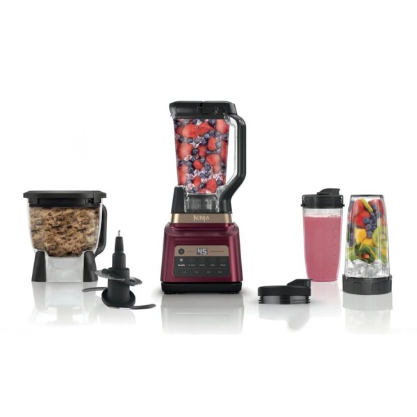 Ninja Professional Plus Kitchen System Premier | Procesador de alimentos System I 3 en 1, licuadora, batidora, picadora
