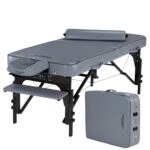 Mesa de Masaje Portátil Master Massage 28259XS 30 pulgadas Espuma Memory 3 pulgadas Gris Paloma