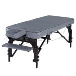 Mesa de Masaje Portátil Master Massage 28259XS 30 pulgadas Espuma Memory 3 pulgadas Gris Paloma