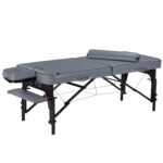 Mesa de Masaje Portátil Master Massage 28259XS 30 pulgadas Espuma Memory 3 pulgadas Gris Paloma
