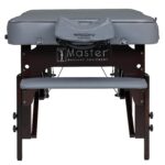 Mesa de Masaje Portátil Master Massage 28259XS 30 pulgadas Espuma Memory 3 pulgadas Gris Paloma