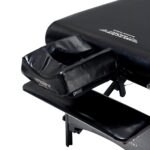 Mesa de Masaje Master Massage 20243XS Plegable 30 Pulgadas Negra con Cojín Memory Foam Patas de Madera de Haya