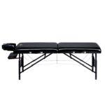 Mesa de Masaje Master Massage 20243XS Plegable 30 Pulgadas Negra con Cojín Memory Foam Patas de Madera de Haya