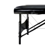 Mesa de Masaje Master Massage 20243XS Plegable 30 Pulgadas Negra con Cojín Memory Foam Patas de Madera de Haya