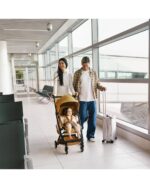Cochecito de Viaje Ultraligero Cybex Libelle 526000945 Beige Almendra Aluminio Plegable Compatible con Equipaje de Mano