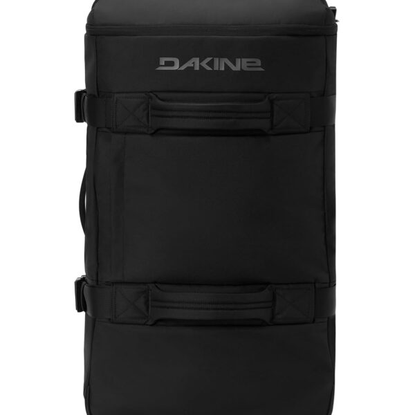 Maleta Dakine Split Roller Bag 2.0 110L Negro Poliéster con Ruedas Reemplazables y Candado TSA