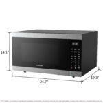 FRIGIDAIRE 2.1 Cu. Ft. Stainless Steel Microwave Oven, Multi Function, Programmable
