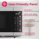 FRIGIDAIRE 2.1 Cu. Ft. Stainless Steel Microwave Oven, Multi Function, Programmable