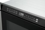 HAMILTON BEACH 23.5 Inch Built-In Drawer Microwave Oven, 1.1 Cu. Ft., Touchscreen Control, Stainless Steel, Flat-Bed Des