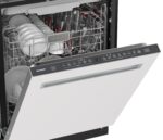 Sharp SDW6768SMS 24-Inch Stainless Steel Dishwasher with Auto Door Open, Third Rack, and 44 dBA Quiet Operation
