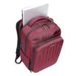 Mochila Kenneth Cole REACTION The Venturer 25534-53-BP Poliéster Vino 17 pulgadas para Laptop Resistente al Agua