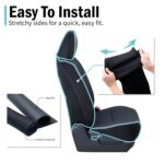 Funda de Asiento Seatus Easy Jacket Basic EB-EATOB2123BK para Toyota Tacoma Doble Cabina 2020-2023 Asiento Eléctrico del