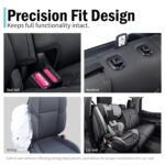 Funda de Asiento Seatus Easy Jacket Basic EB-EATOB2123BK para Toyota Tacoma Doble Cabina 2020-2023 Asiento Eléctrico del