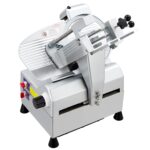 Cortadora de carne comercial totalmente automática de 10 pulgadas, máquina cortadora de carne para cocina doméstica, mot