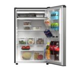 TCL 3.1 Cu Ft Compact Single Door Refrigerator in Silver, Small Mini Fridge Without Freezer for Bedroom, Dorm, Office, K