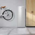 TCL Congelador vertical de 5.6 pies cúbicos, delgado y compacto de baja temperatura de bajo consumo para carne y helado,