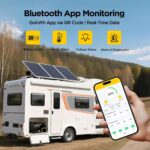 Batería de Litio LiFePO4 GOKWH 12.8V 300Ah 3840Wh con Monitoreo Bluetooth BMS 200A