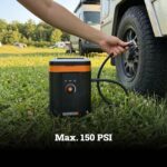 Compresor de Aire Portátil WORX WX098L 20V 150 PSI Inalámbrico Negro y Naranja
