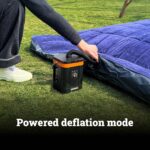 Compresor de Aire Portátil WORX WX098L 20V 150 PSI Inalámbrico Negro y Naranja